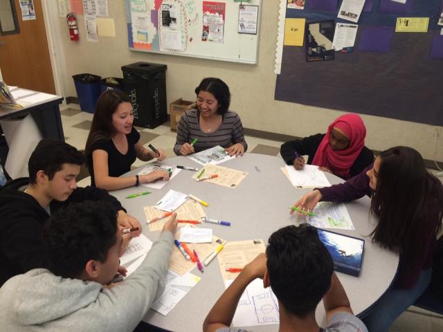 Participants envisioning their ideal college